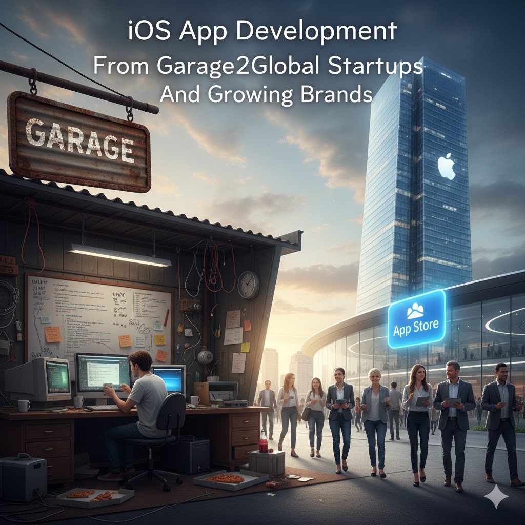 iOS App Development from Garage2Global Startups and Growing Brands