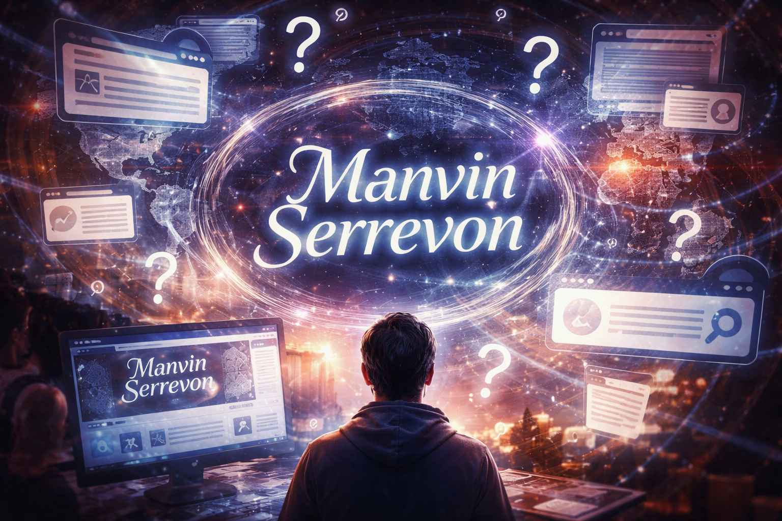 The Mystery of Manvin Serrevon: A Digital Enigma