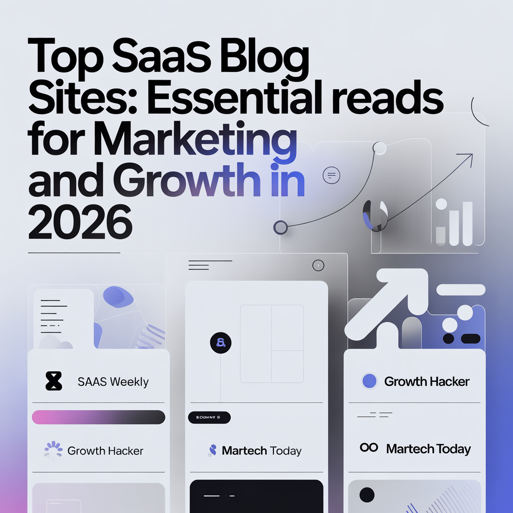 Top SaaS Blog Sites: Essential Reads for Marketing and Growth in 2026