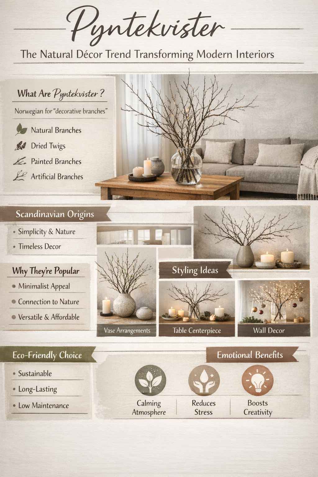 Pyntekvister: The Natural Décor Trend Transforming Modern Interiors