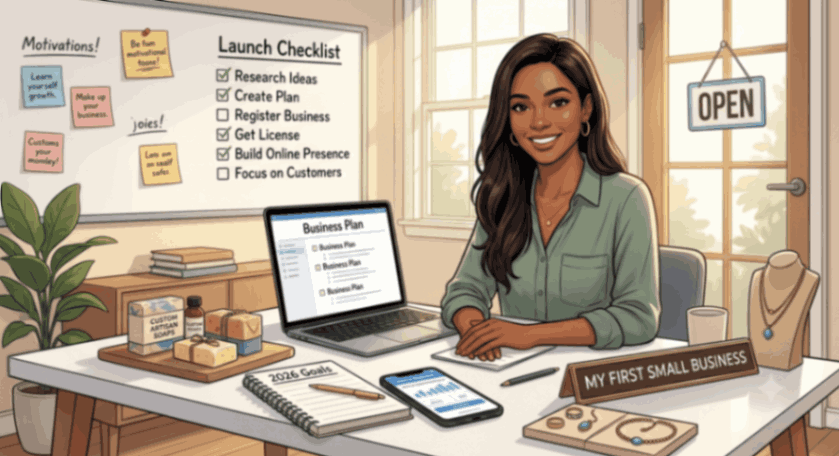 Launch Your First Small Business in 2026 Without Costly Mistakes